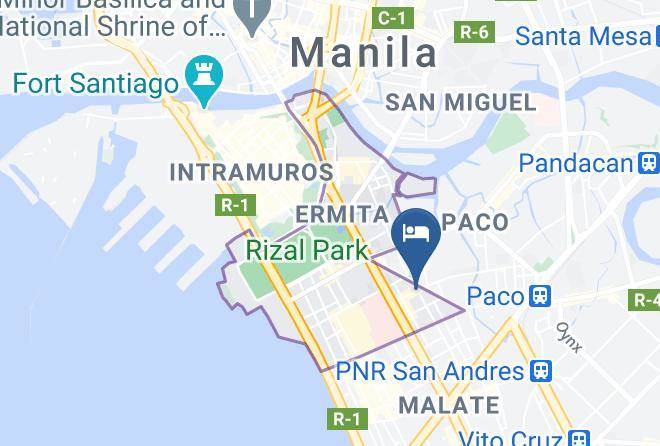 Metro Manila - Toilena Hotel Maps