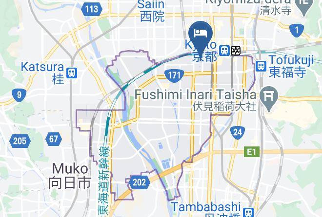 Toji Rakunan Kaikan Map