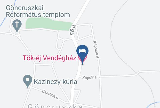 Goncruszka - Tok Ej Vendeghaz Maps