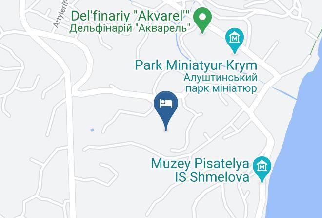 Alushta - Tok Voskhod Maps