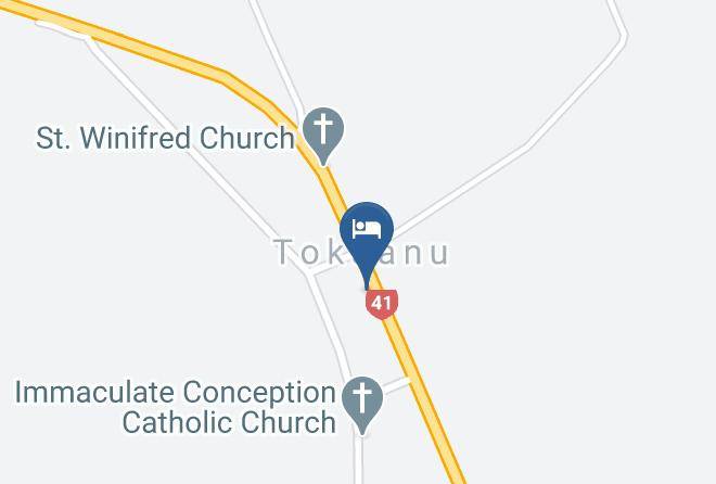 Taupo - Tokaanu Hotel Maps