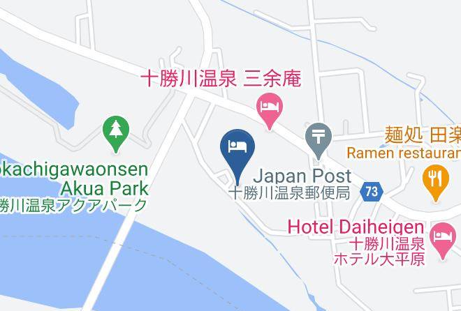 Tokachigawa Onsen Daiichi Hotel Map