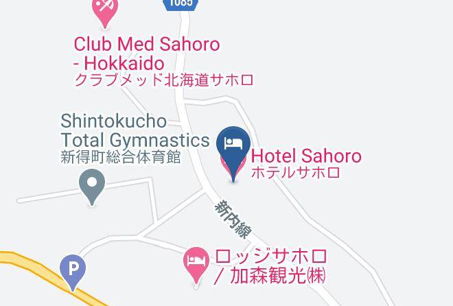 Shintoku Townkamikawa District - Tokachisahoro Resort Maps