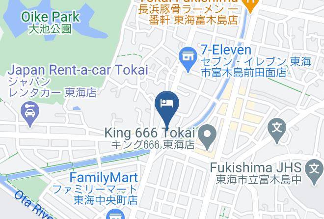 Tokai City - Tokai City Hotel Maps