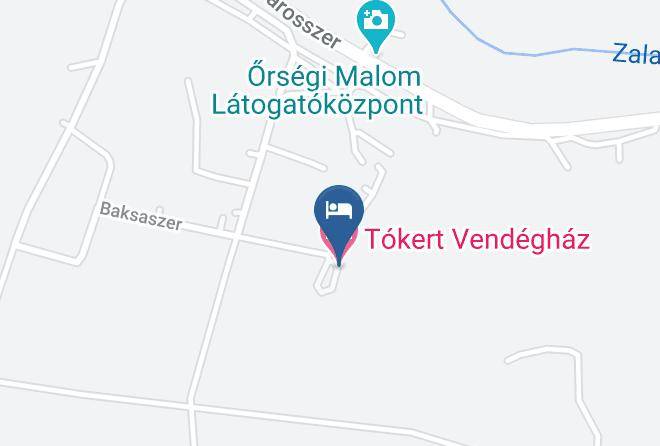 Tokert Vendeghaz Map