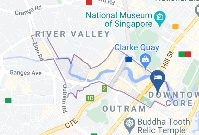 Singapore River - The Quay Hotel Maps