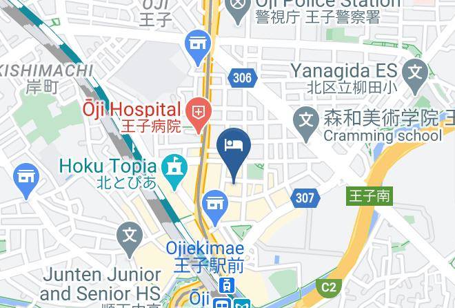 Tokio's Hotel Map