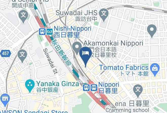 Arakawa Ward - Tokiwa Hotel Maps