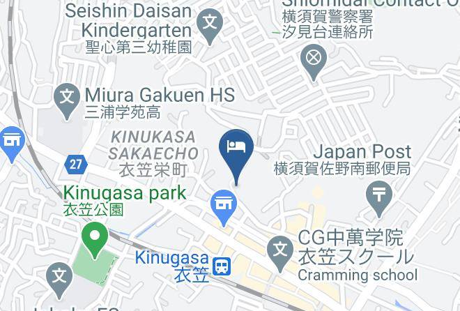 Tokiwaso Hotel Map - Kanagawa Pref - Yokosuka City