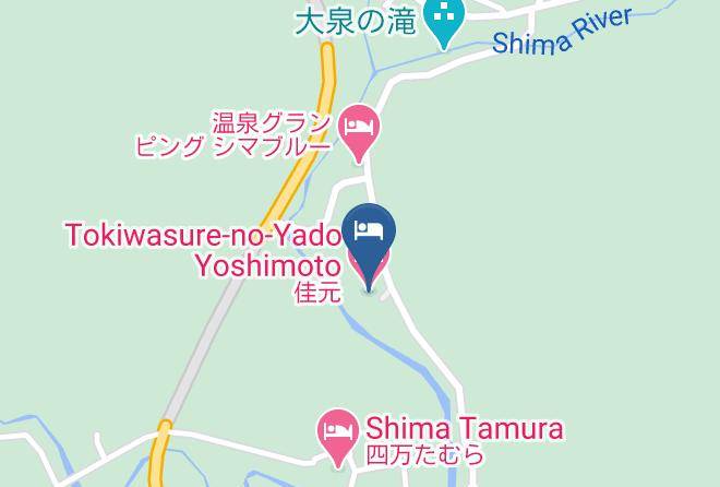 Nakanojo Townagatsuma District - Tokiwasure No Yado Yoshimoto Maps