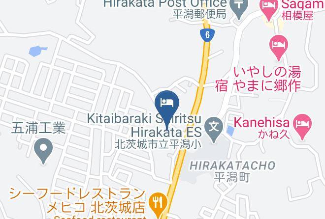Kitaibaraki City - Tokiwatei Maps