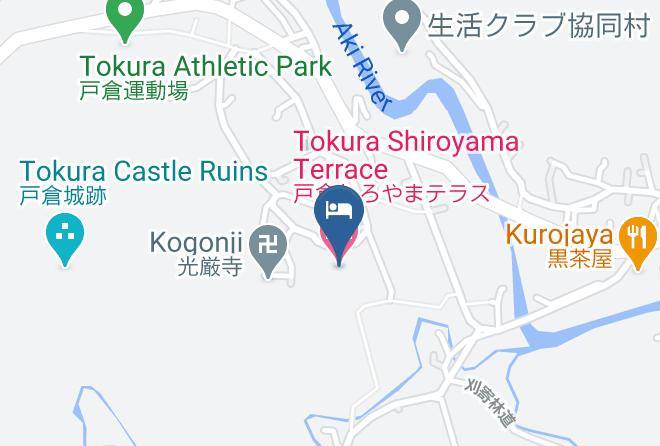 Akiruno City - Tokura Shiroyama Terrace Maps