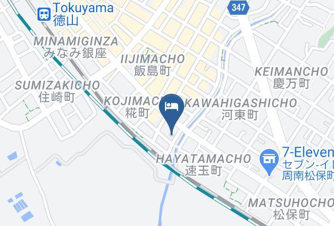 Shunan City - Tokuyama Daiichi Hotel Maps