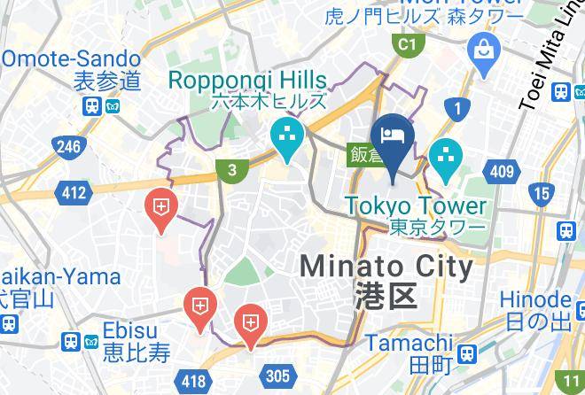 Tokyo American Club Map