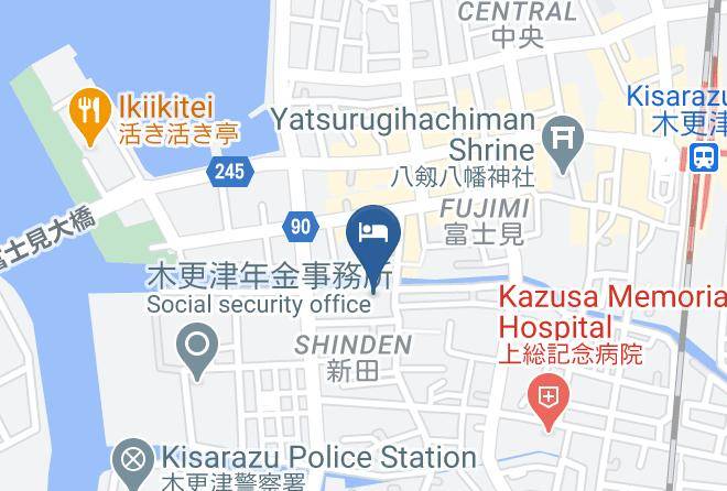 Kisarazu City - Tokyo Bay Plaza Hotel Maps