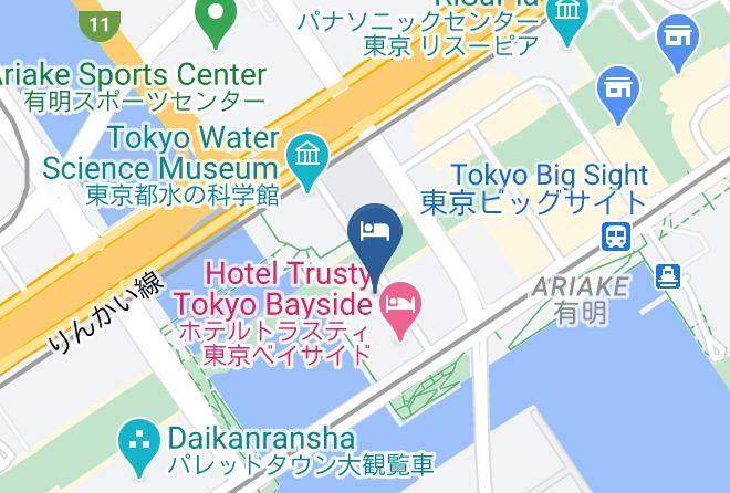 Koto Ward - Tokyo Baycourt Club Hotel & Spa Resort Maps