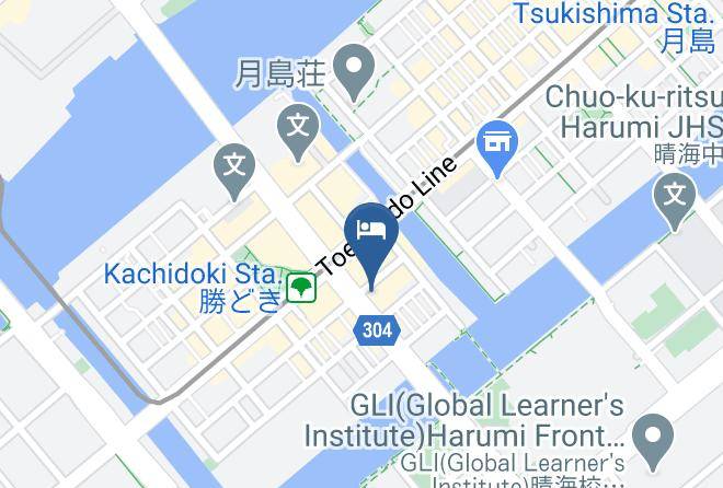 Chuo Ward - Tokyo Buc Maps