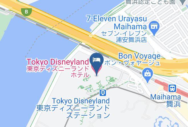 Urayasu City - Tokyo Disneyland Hotel Maps