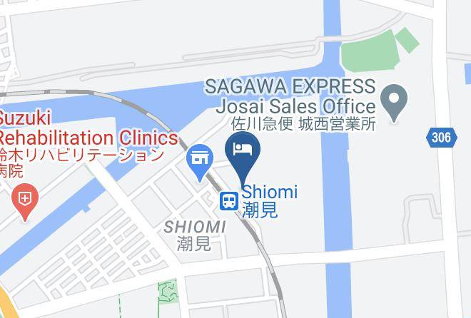 Koto Ward - Tokyo East Side Hotel Kaie Maps