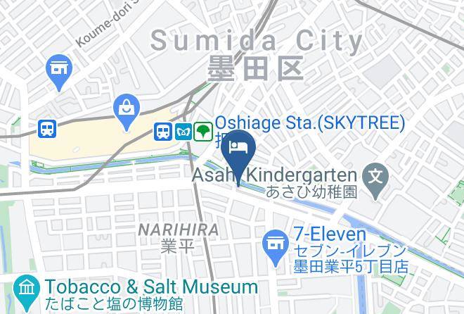 Sumida Ward - Tokyo Hutte Maps