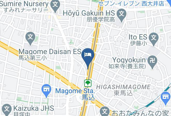 Ota Ward - Tokyo Inn Maps