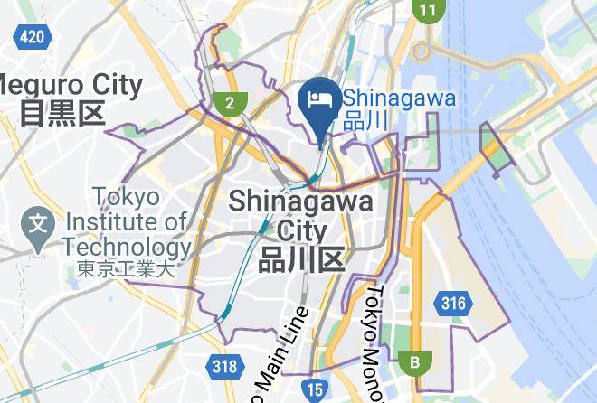 Shinagawa Ward - Tokyo Marriott Hotel Maps