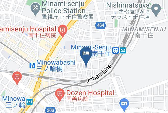 Arakawa Ward - Tokyo Mw Hotel Maps