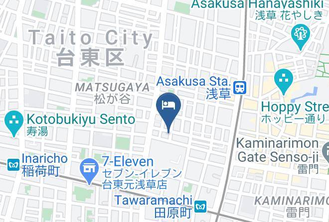 Taito Ward - In Asakusa Maps