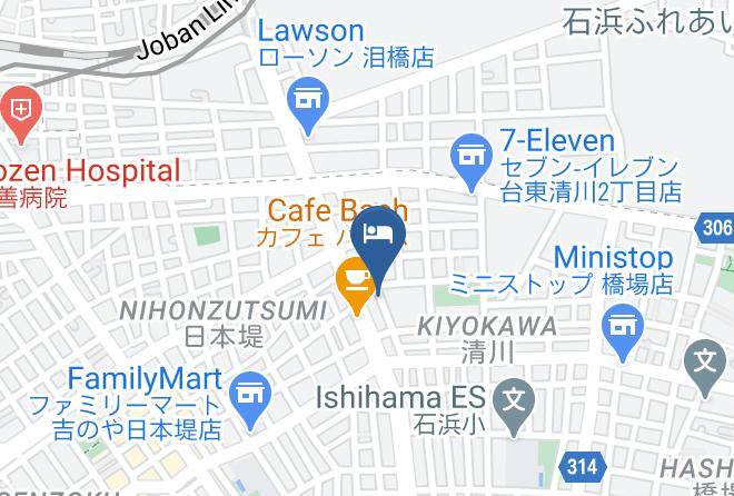 Taito Ward - Tokyo Sa Hotel Maps