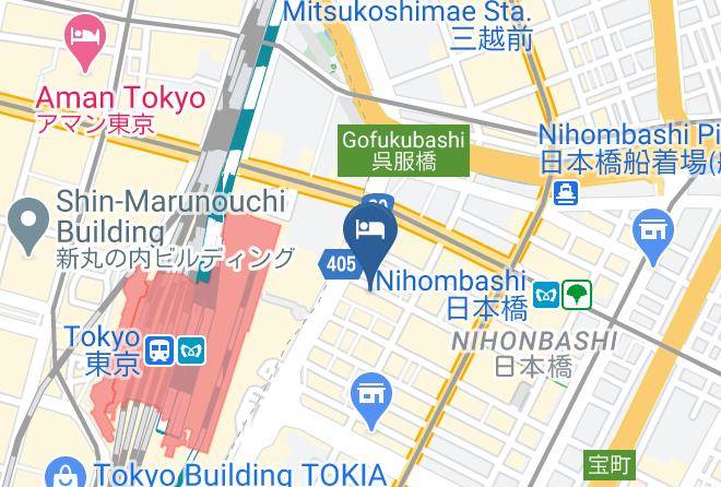 Karaksa Hotel Tokyo Station Map