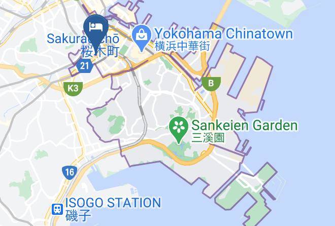 Tokyo365hotell Map - Kanagawa Pref - Yokohama City Naka Ward