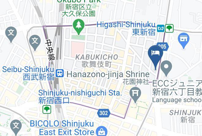 Shinjuku Ward - Tokyoaccommo Shinjuku Maps