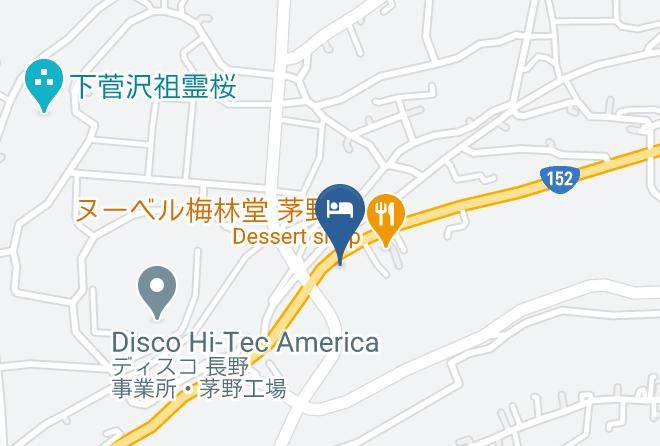 Chino City - Tokyu Harvest Club Hotel Tateshina Annex Maps