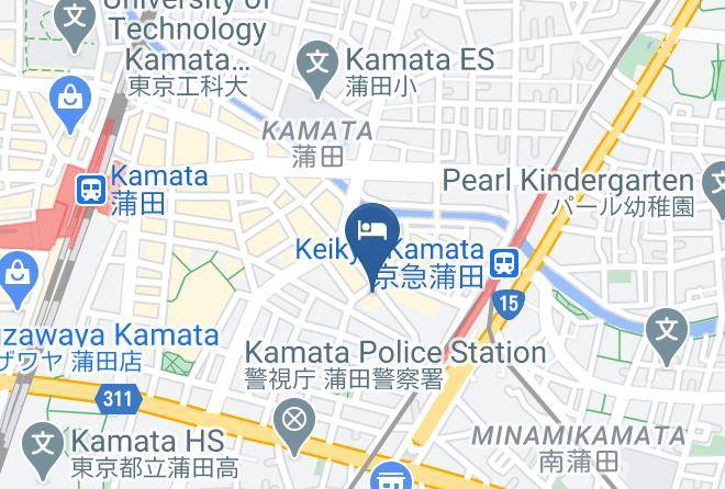 Tokyu Stay Kamata Map
