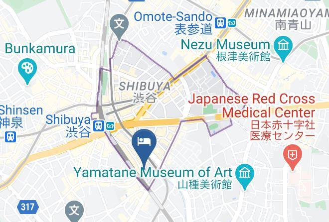 Tokyu Stay Shibuya Shin Minamiguchi Map