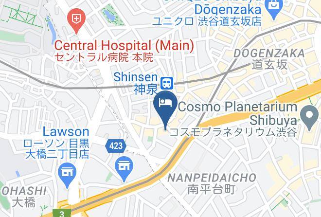 Tokyu Stay Shibuya Map