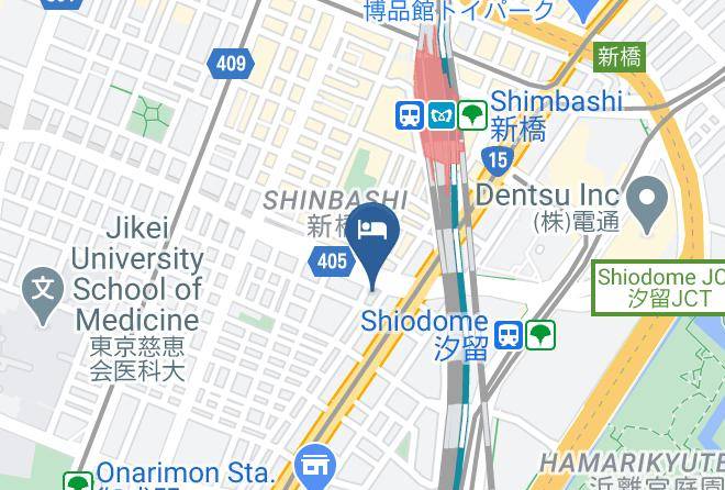 Tokyu Stay Shimbashi Map