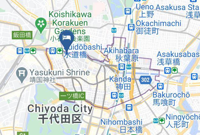 Chiyoda Ward - Tokyu Stay Suidobashi Maps