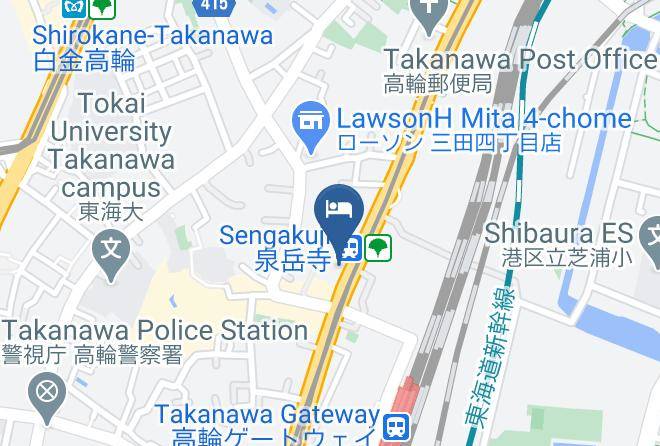 Minato Ward - Tokyu Stay Takanawa Maps