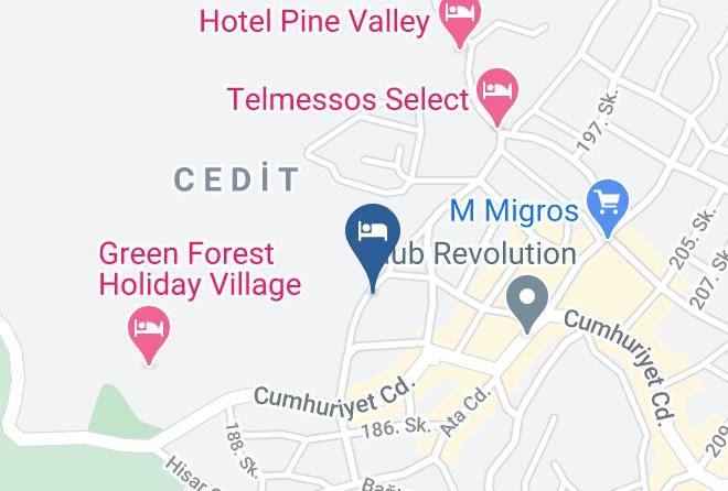 Fethiye - Tolay Hotel Maps