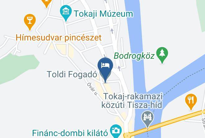 Tokaj - Toldi Inn Maps