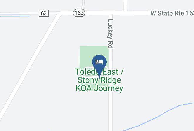 Wood - Toledo East Stony Ridge Koa Journey Maps