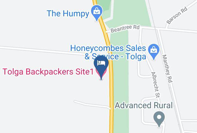 Tablelands - Tolga Backpackers Site1 Maps