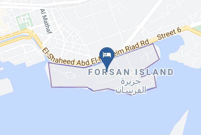 Ismailia - Tolip Alforsan Island Hotel And Spa Maps