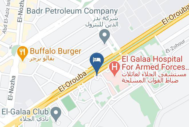 Cairo - Tolip El Galaa Heliopolis Maps