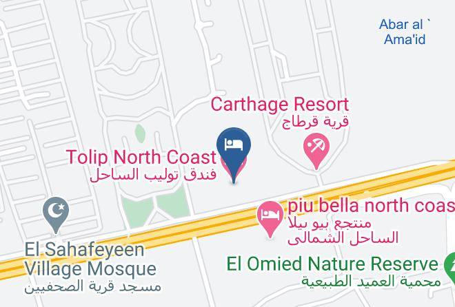 El Hamam - Tolip North Coast Hotel Maps