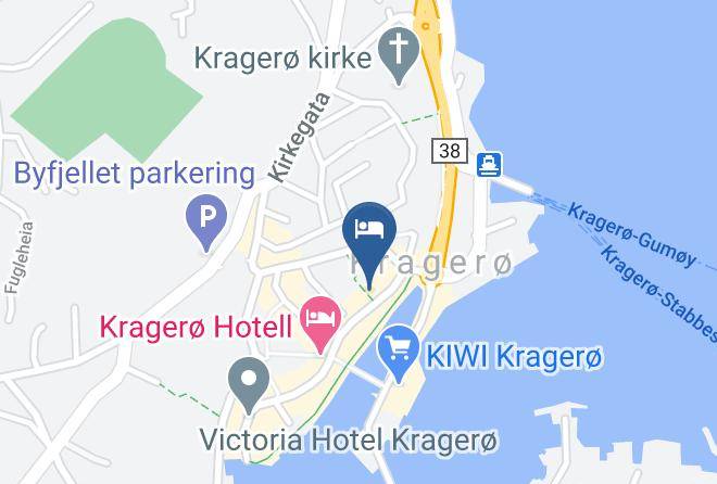 Kragero - Tollboden Hotell Og Restaurant Maps