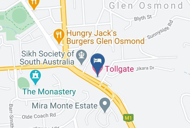 Burnside - Tollgate Motel Maps