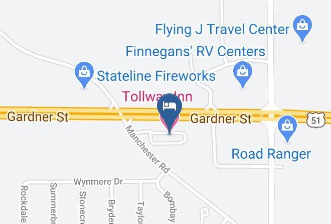 Winnebago - Tollway Inn Maps