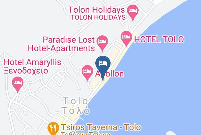 Argolis - Tolo 1 And 2 Maps